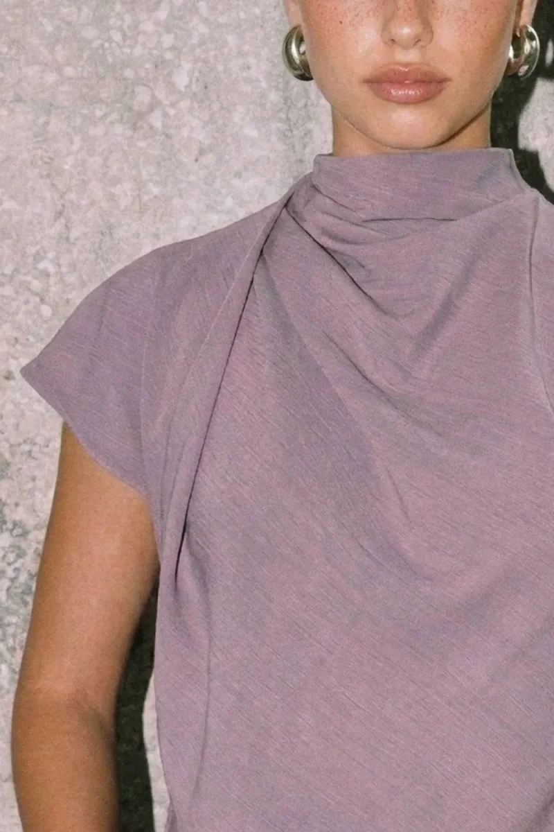 Blusa Jolie con plisados - Imagen 4