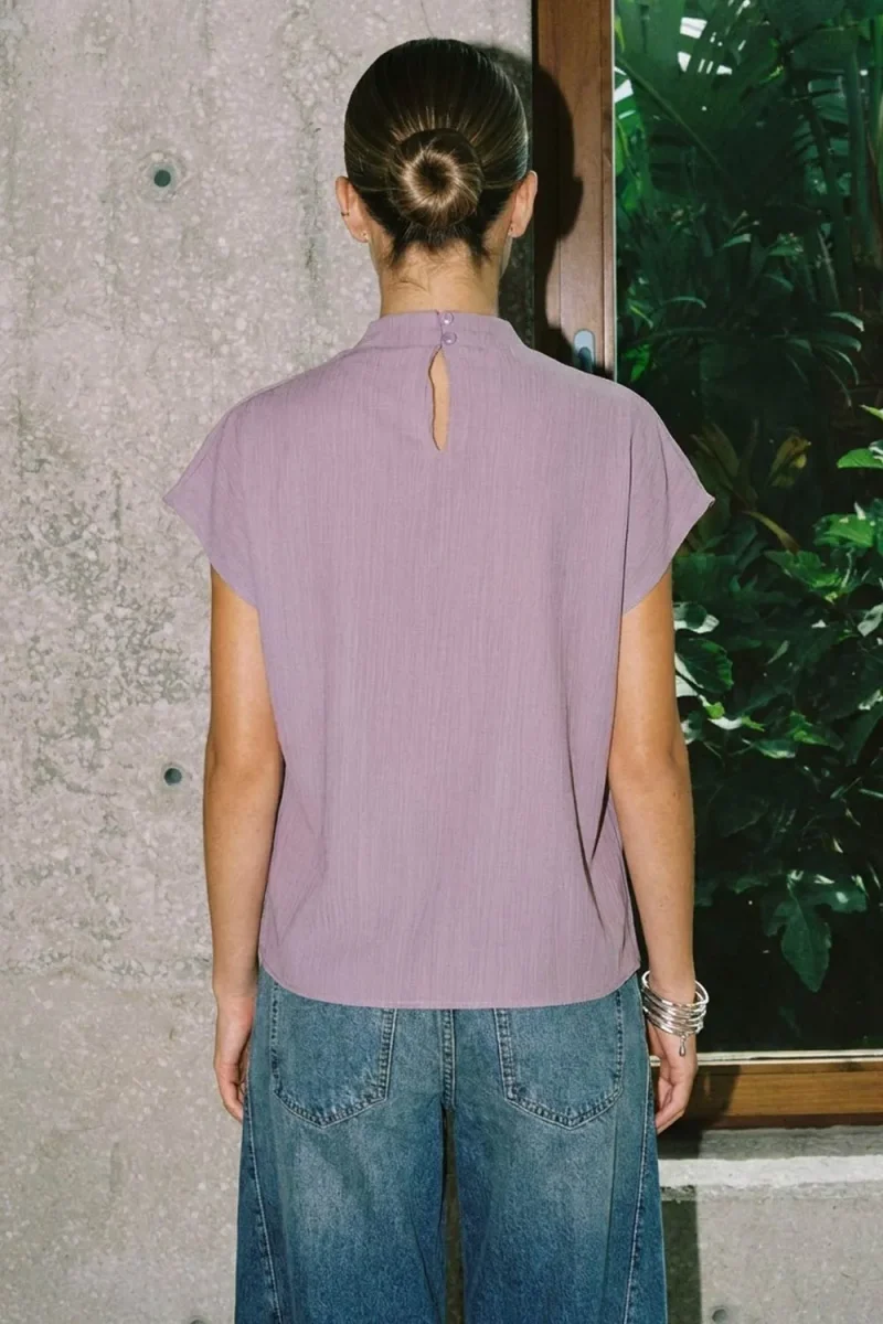 Blusa Jolie con plisados - Imagen 6