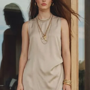 Blusa larga Aster asimétrica