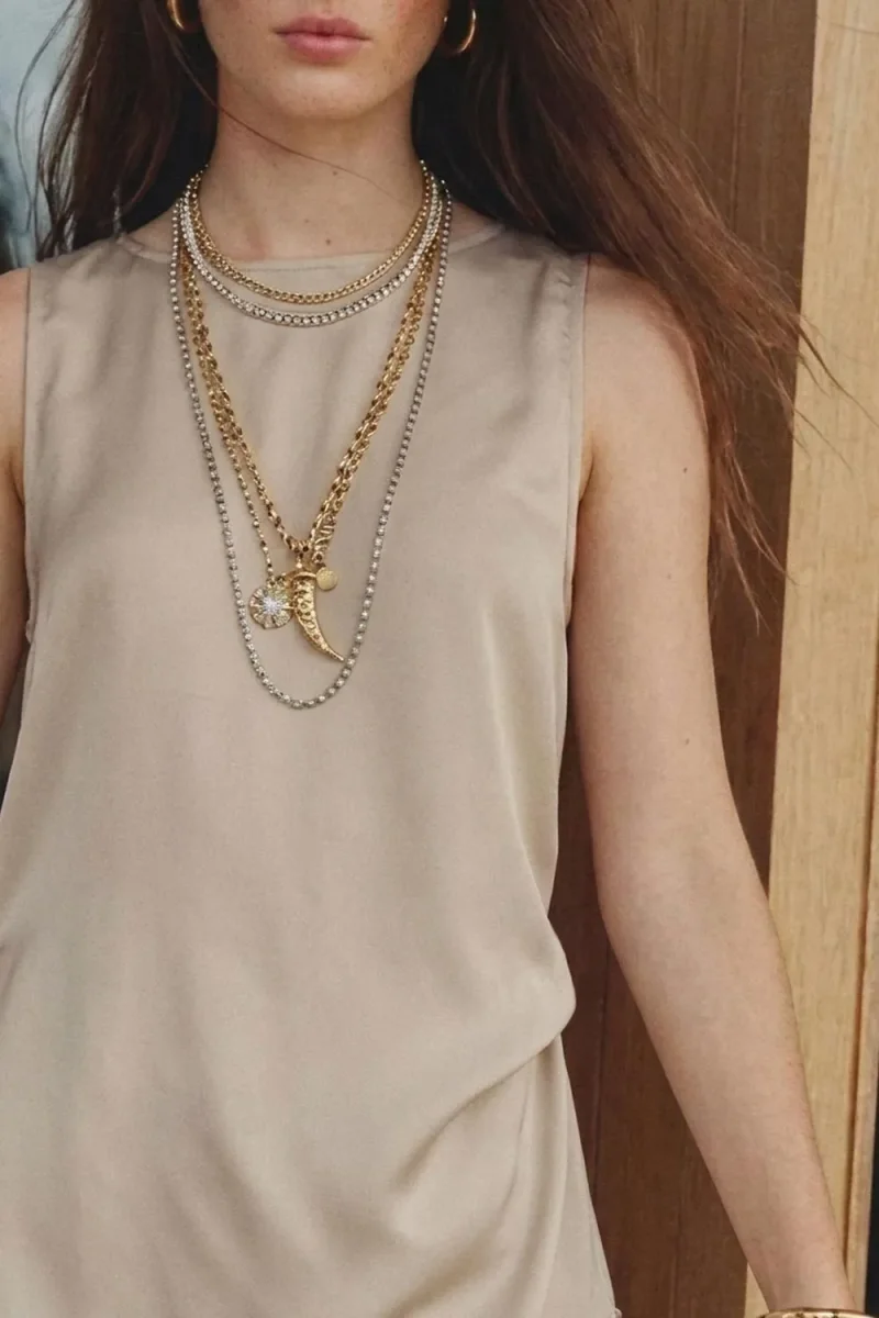 Blusa larga Aster asimétrica - Imagen 3