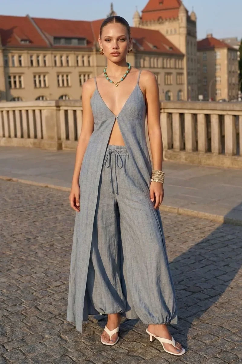 Blusa larga Atelier - Imagen 4