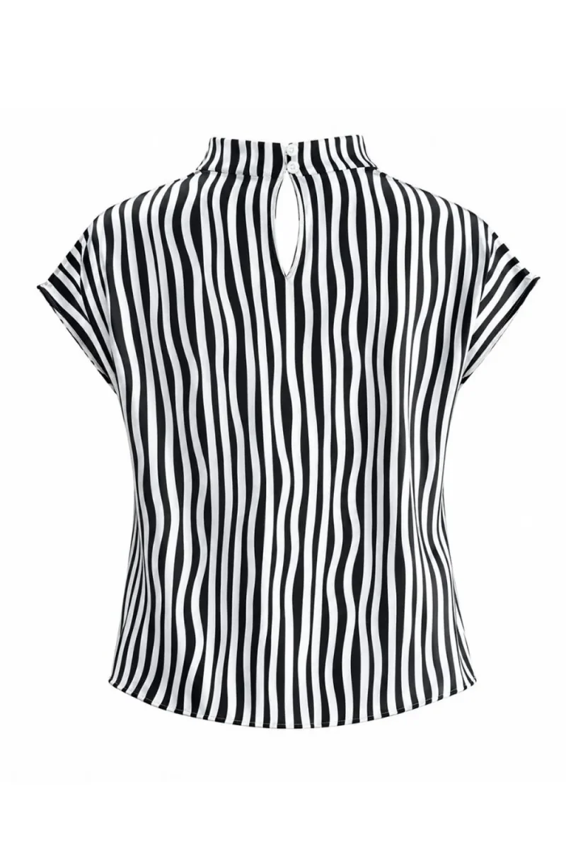 Blusa Maison cuello fluido - Imagen 8