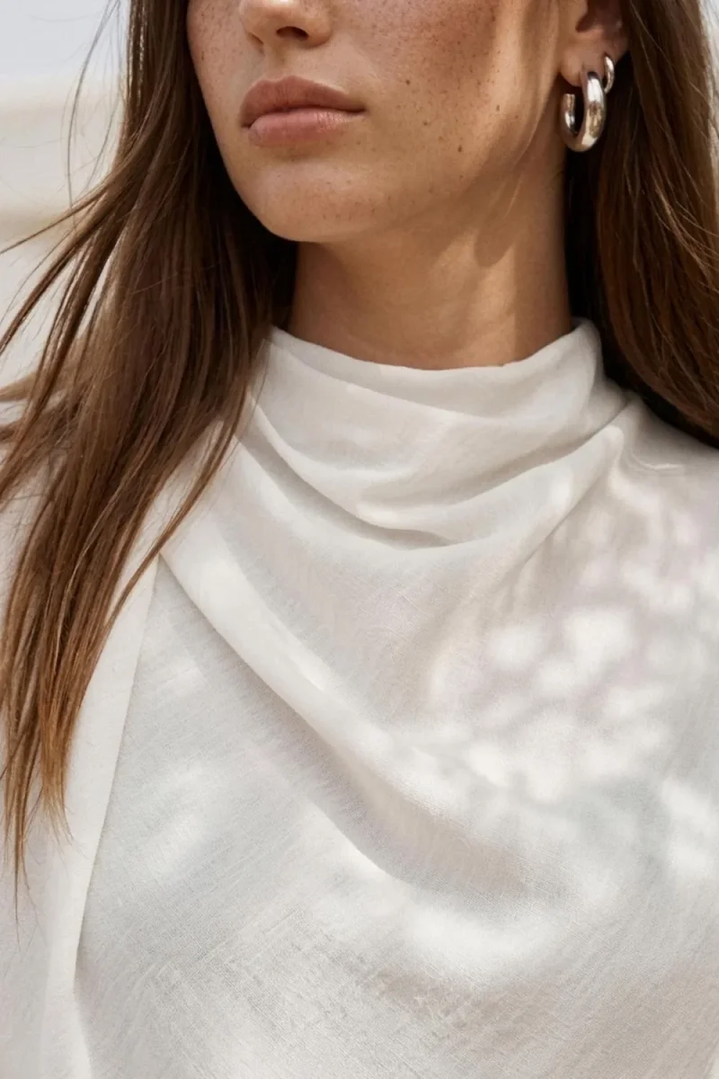 Blusa Narella cuello fluido - Imagen 3