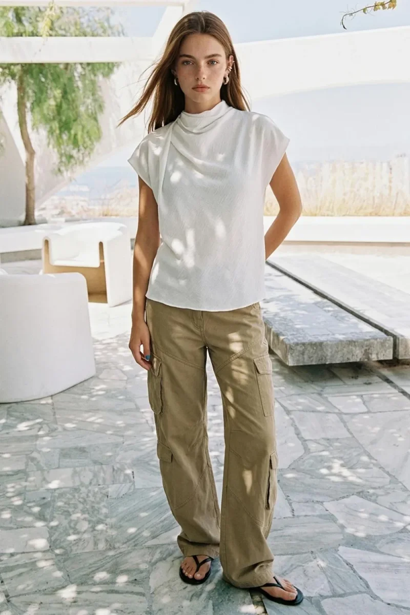 Blusa Narella cuello fluido - Imagen 6