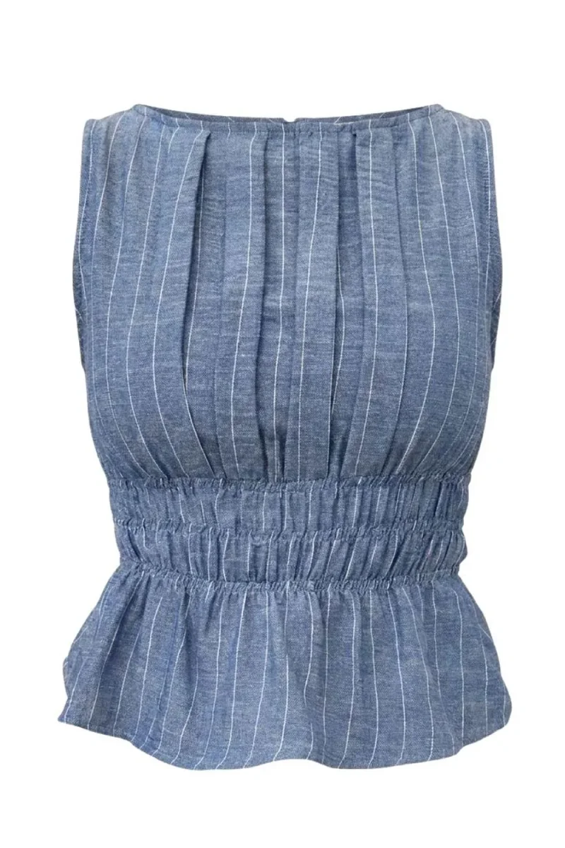 Blusa Nixa con plisados - Imagen 7