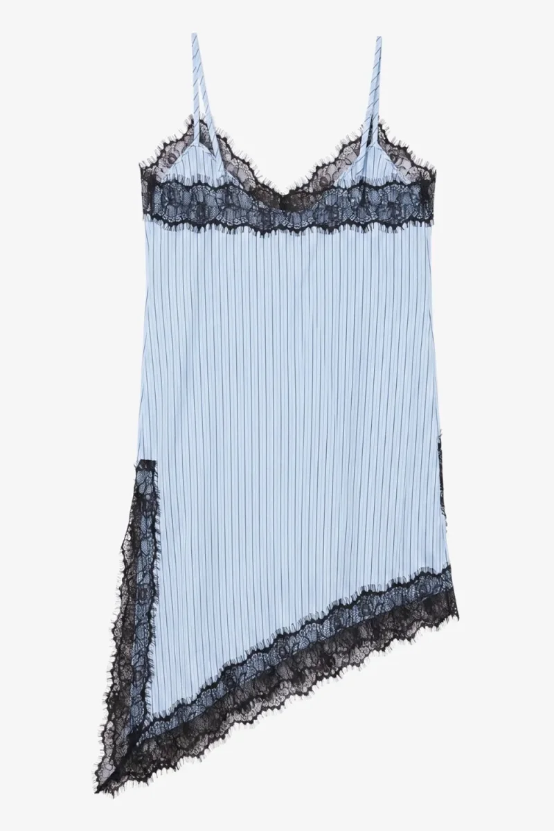 Blusa rayas encaje - Imagen 8