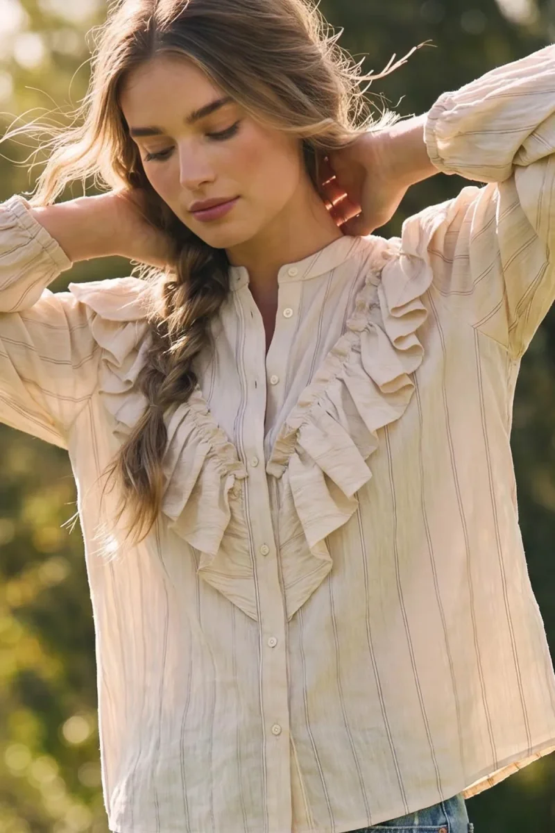 Blusa rayas olanes - Imagen 3