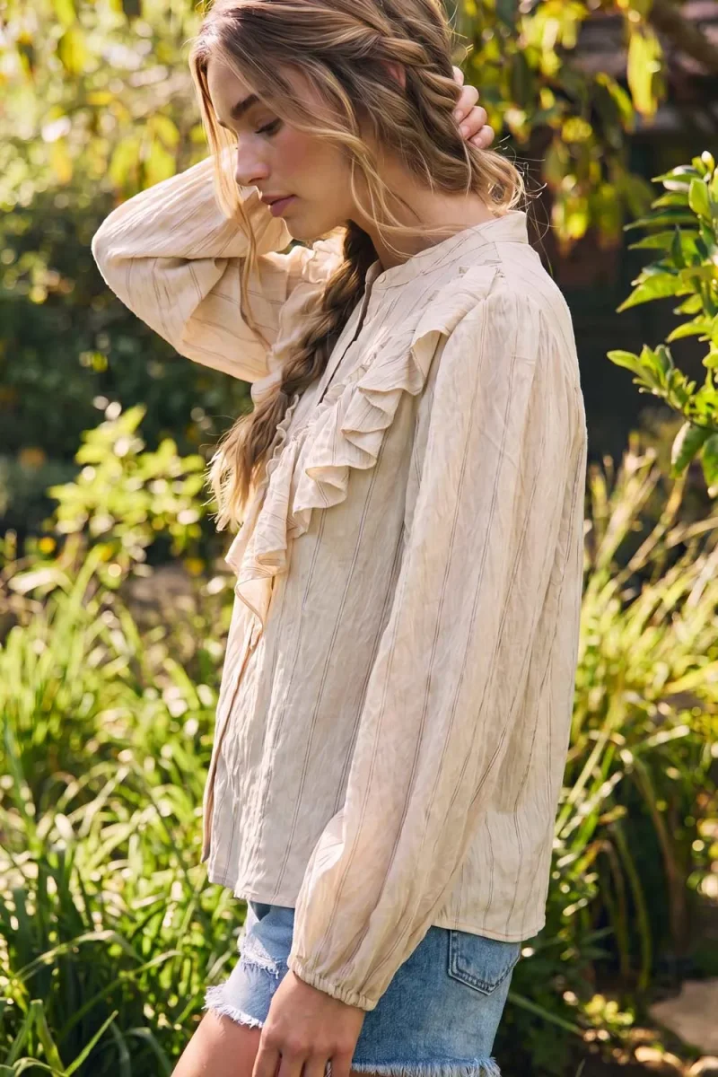 Blusa rayas olanes - Imagen 6