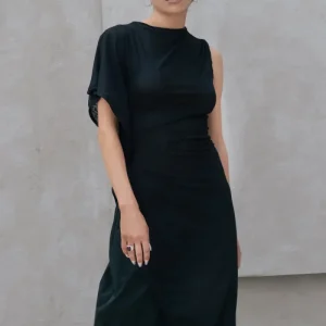 Blusa túnica asimétrica