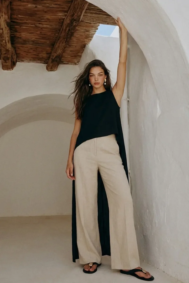 Blusa túnica Aurette - Imagen 7