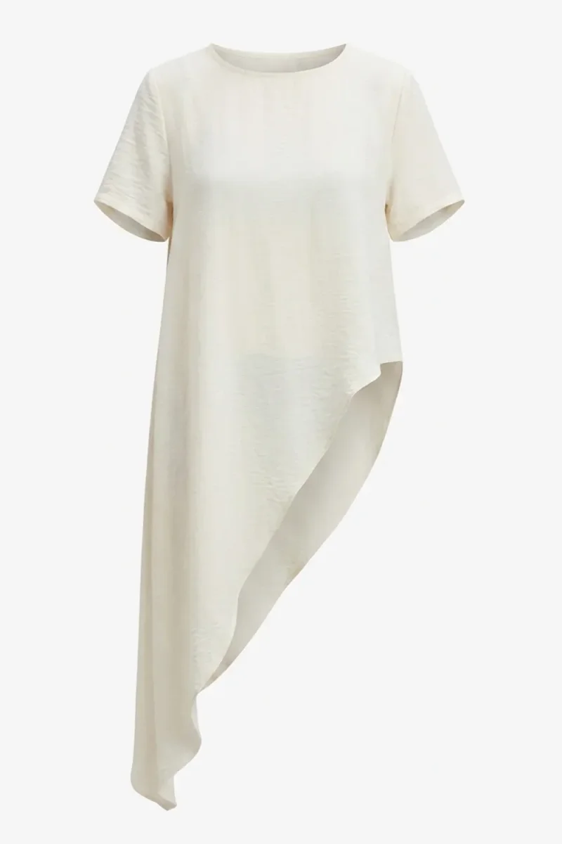 Blusa Velour asimétrica - Imagen 7