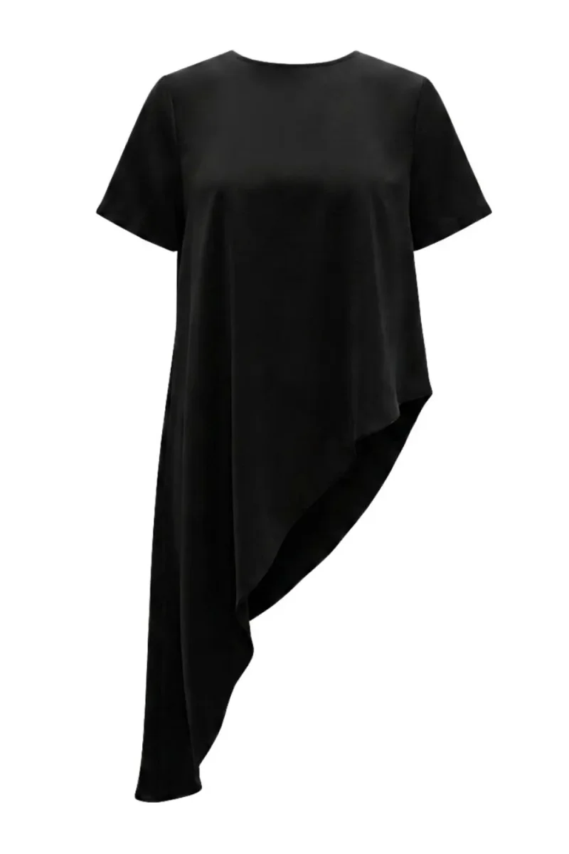 Blusa Velour asimétrica - Imagen 7