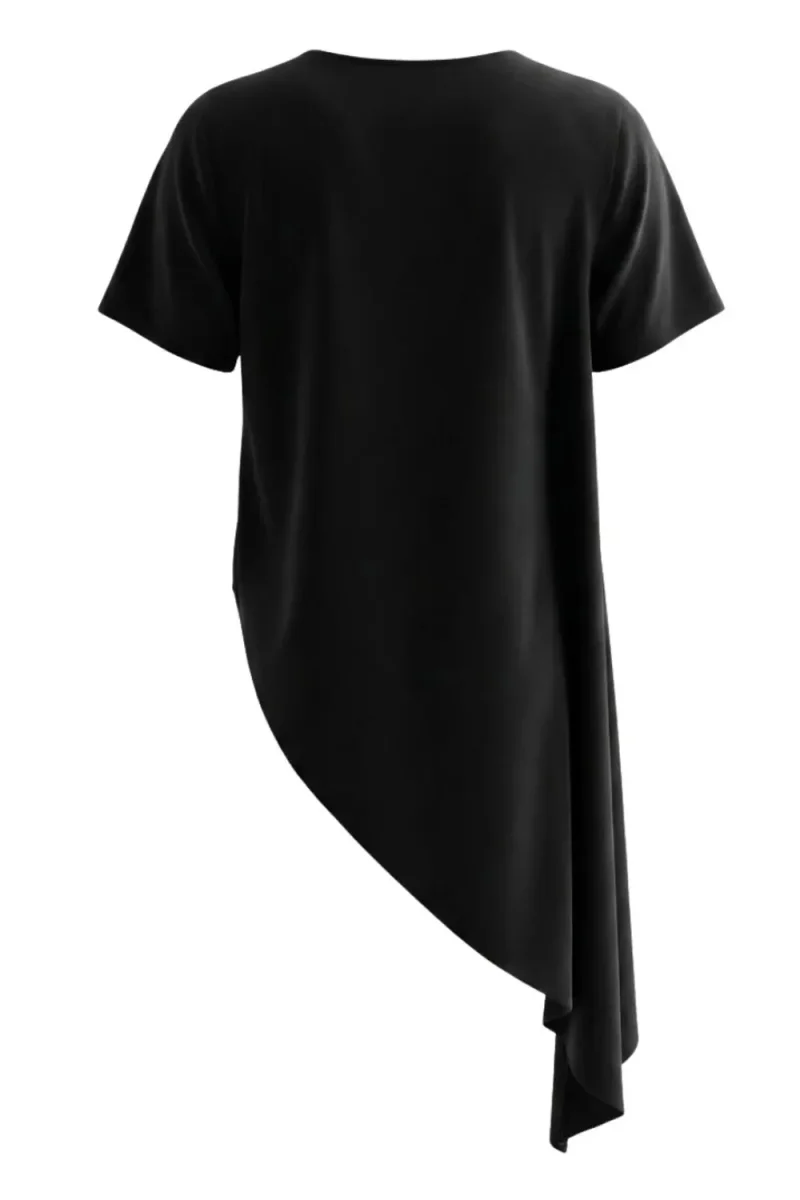 Blusa Velour asimétrica - Imagen 8