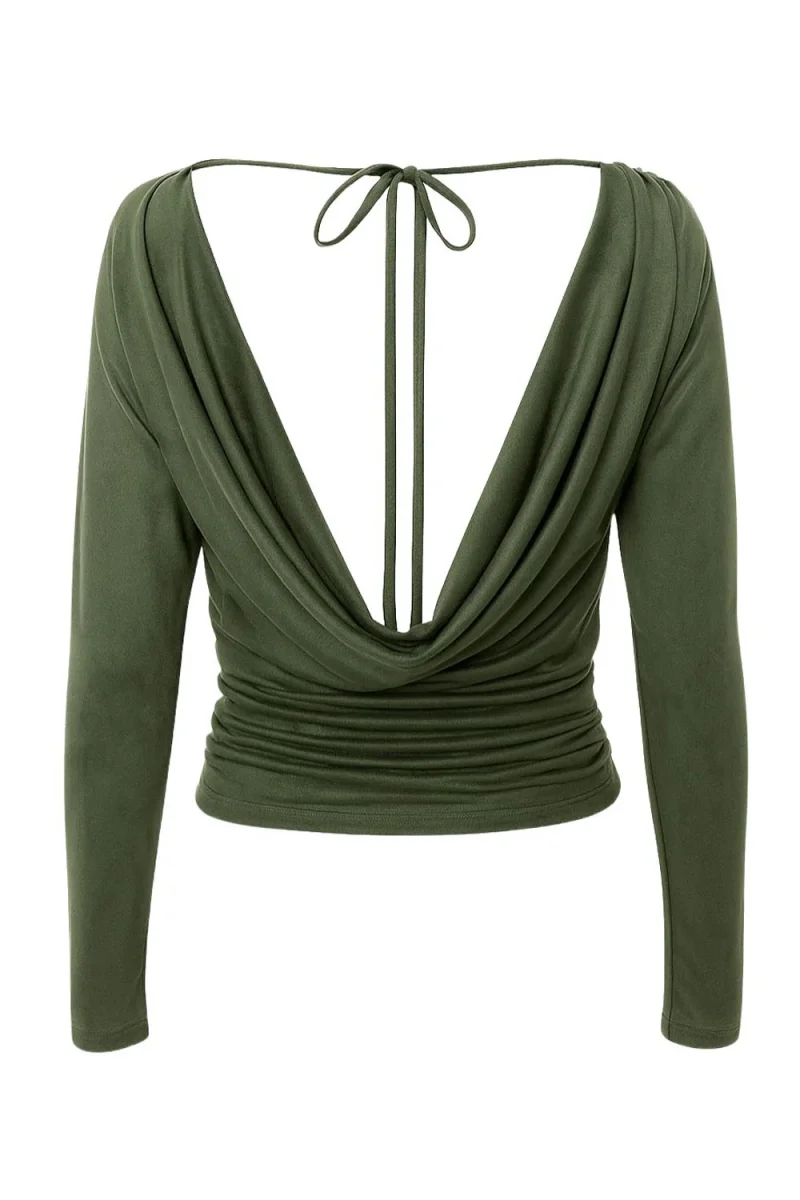 Blusa Vibe escote fluido espalda - Imagen 6