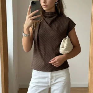 Blusa Zéphira de rayas