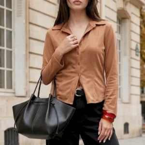 Camisa efecto ante