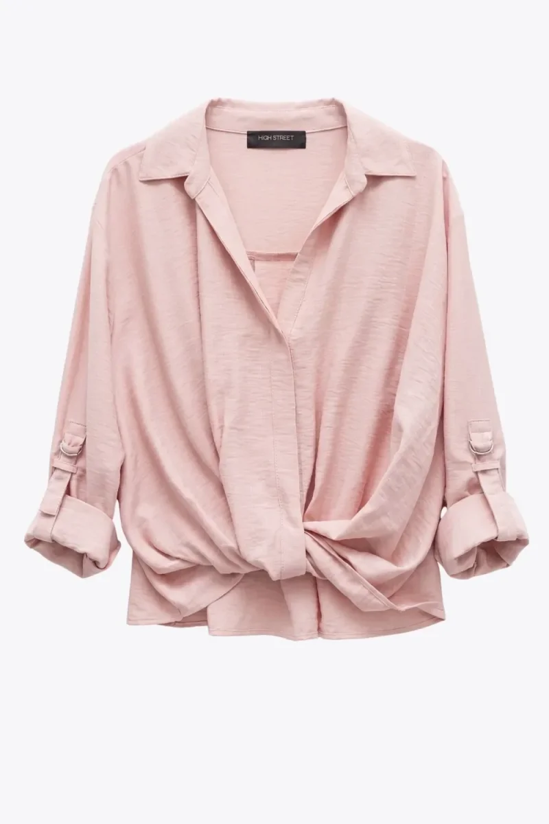 Camisa fluida rayas - Imagen 7