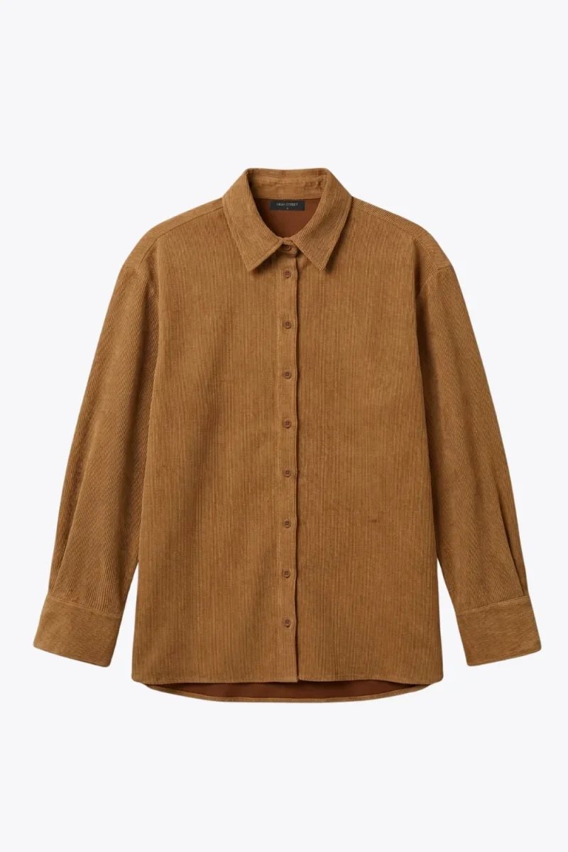 Camisa oversized pana - Imagen 7