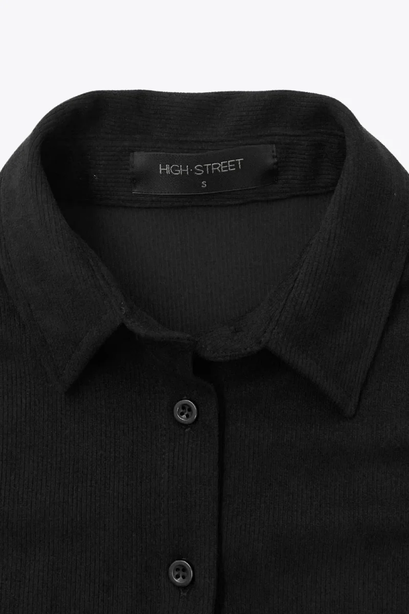 Camisa oversized pana - Imagen 9