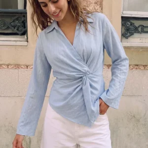 Camisa rayas nudo