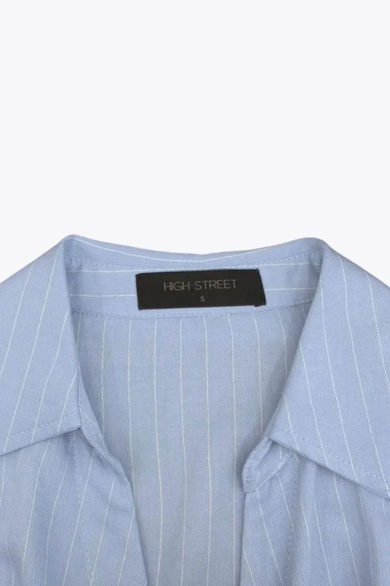 Camisa rayas nudo - Imagen 9