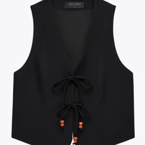 Chaleco corte regular jaretas