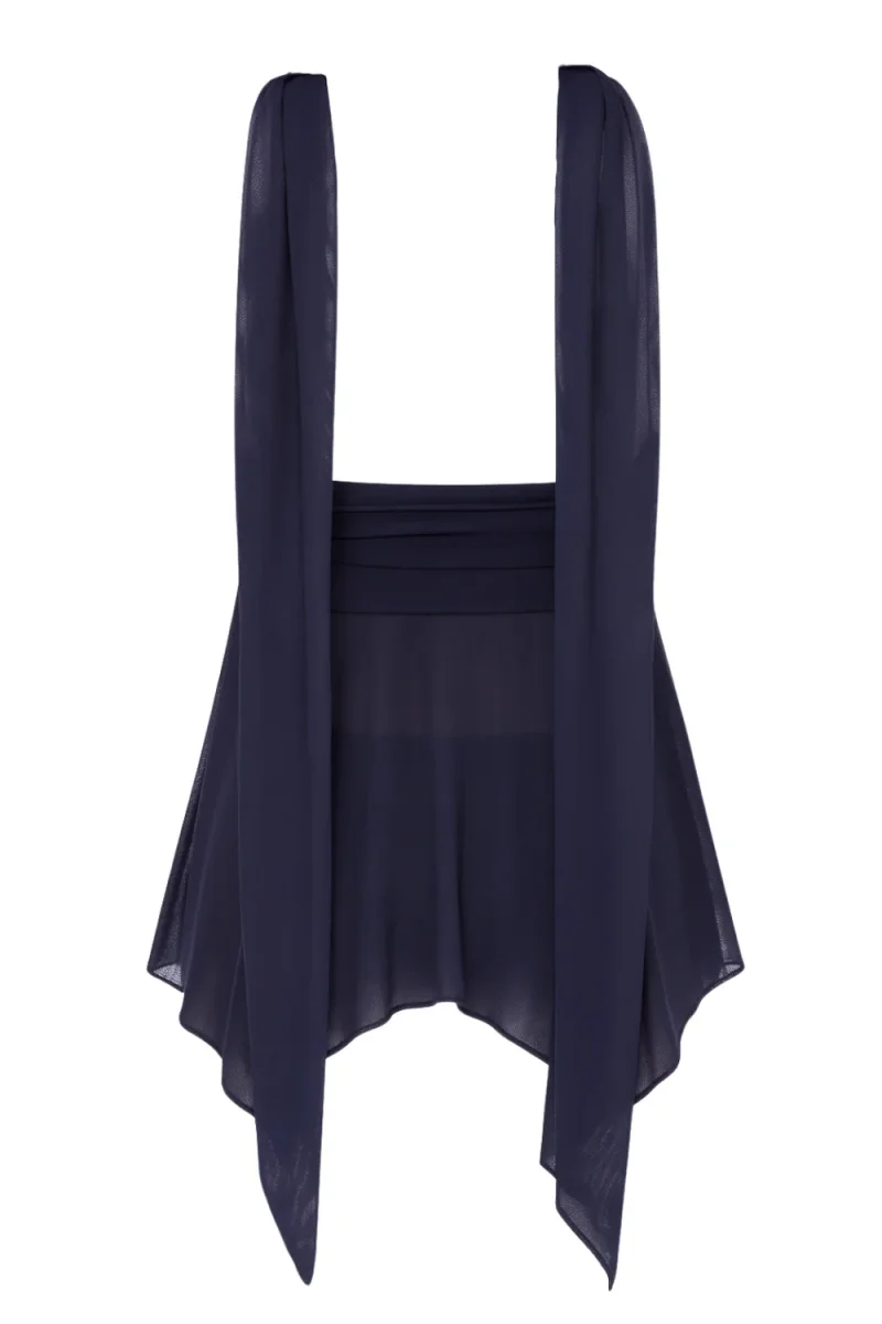 Crop top Aurelia con choker - Imagen 8