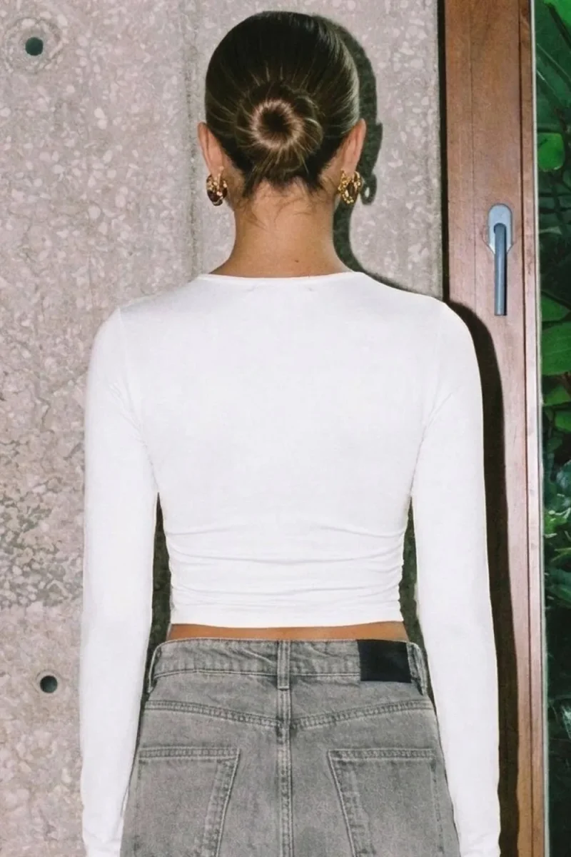 Crop top cruzado Melly - Imagen 6