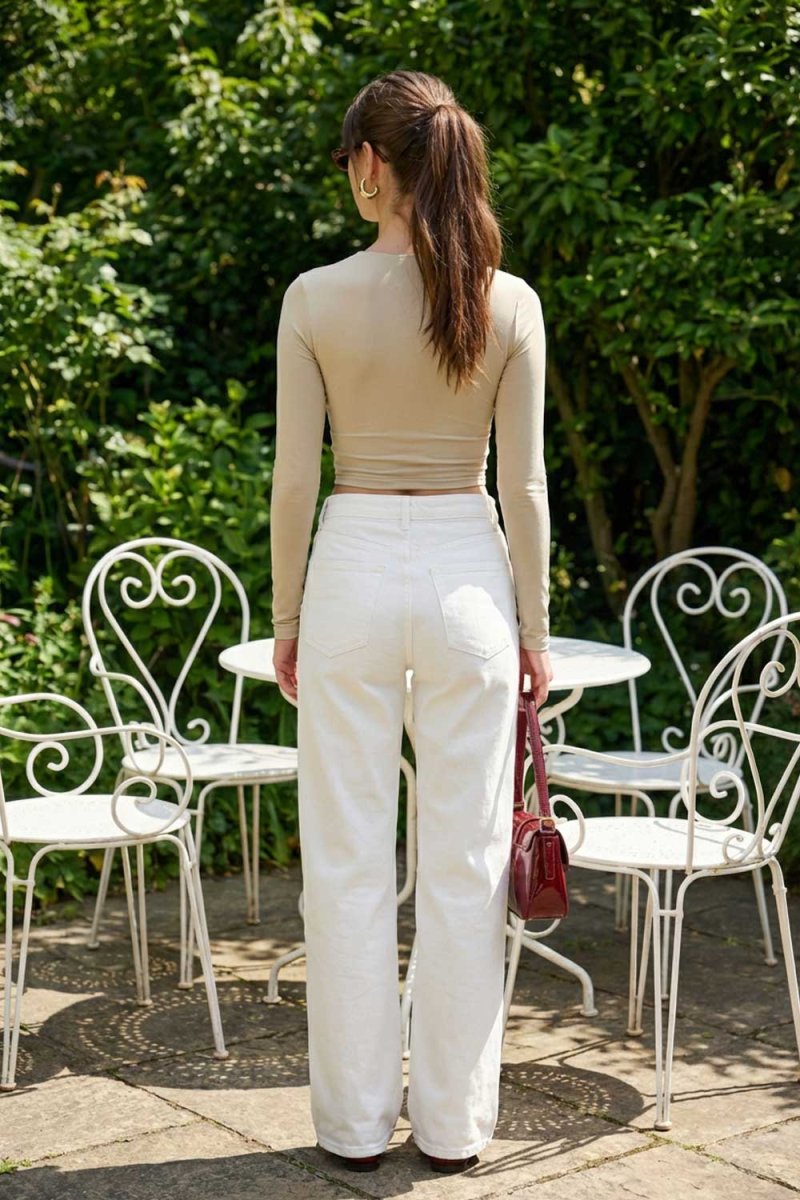 Crop top Éclat manga larga - Imagen 5
