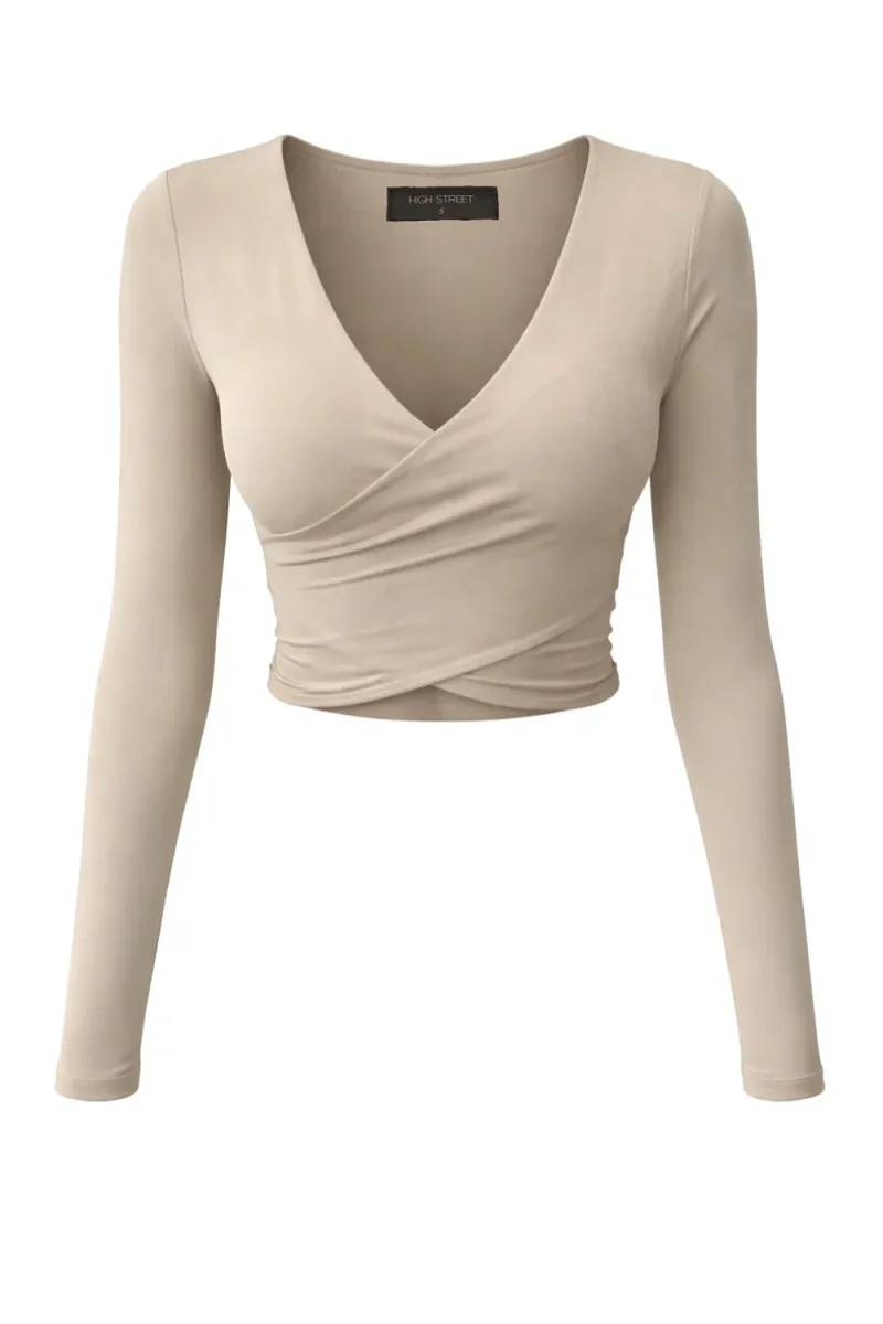 Crop top Éclat manga larga - Imagen 7