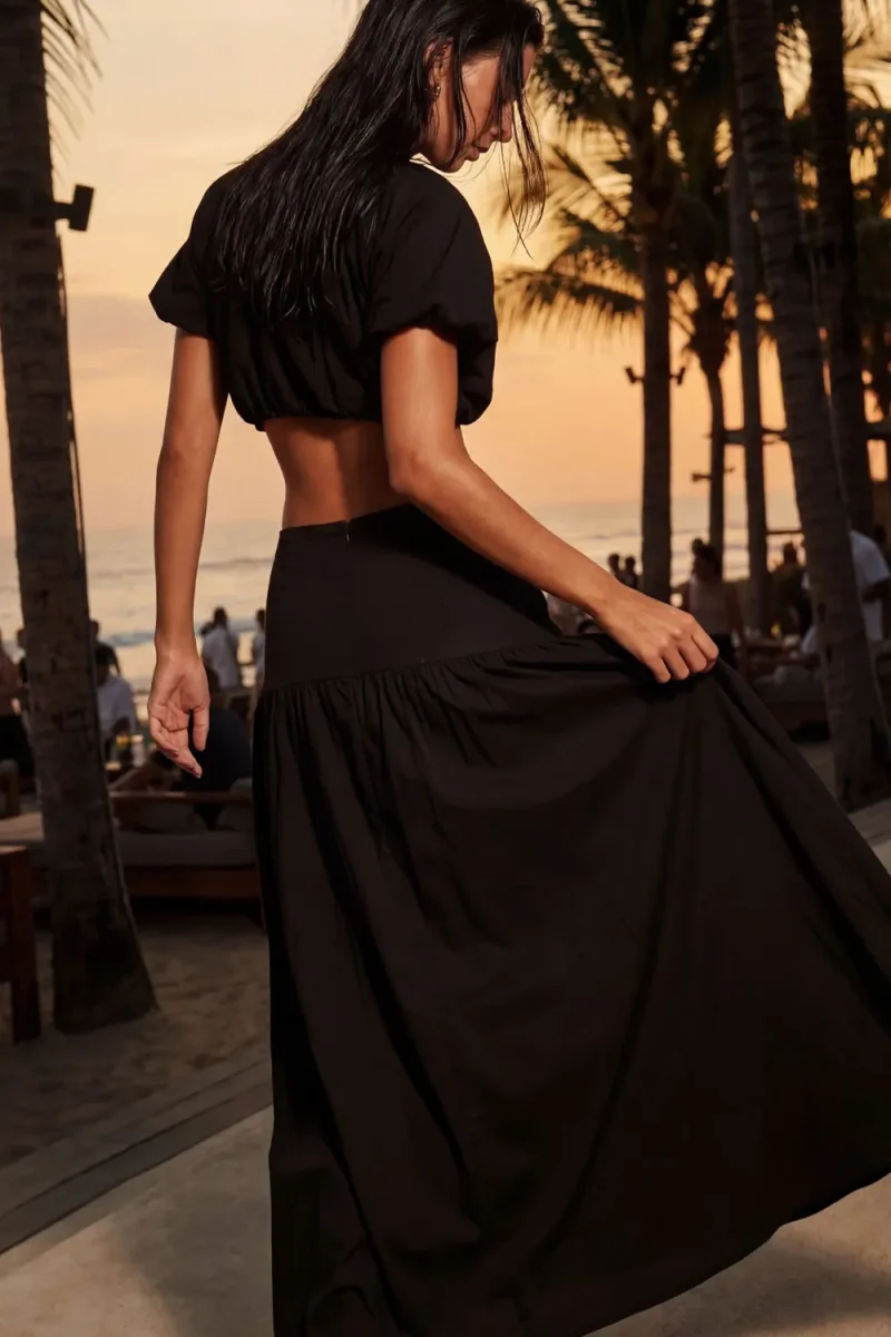Falda maxi peto - Imagen 4