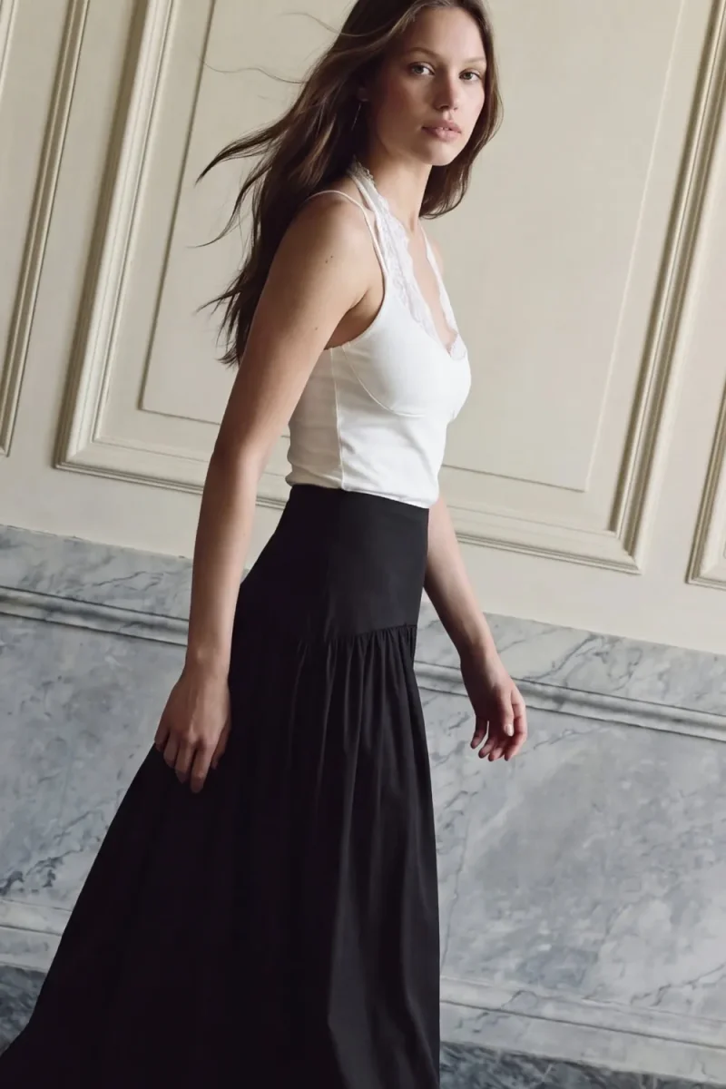 Falda maxi peto - Imagen 3