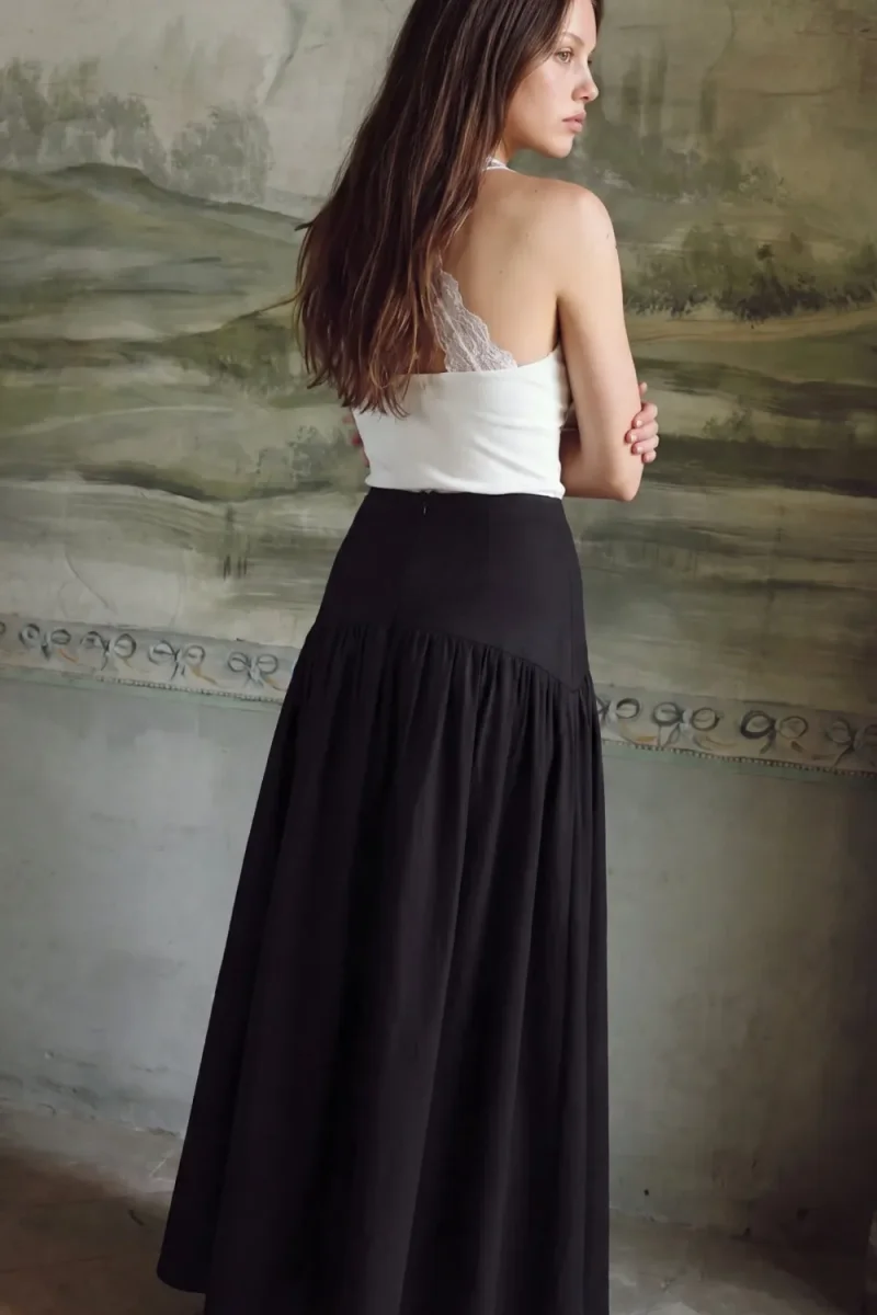 Falda maxi peto - Imagen 4