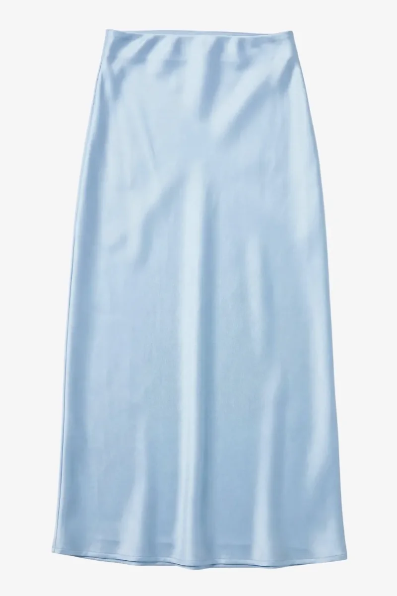 Falda midi satin - Imagen 8
