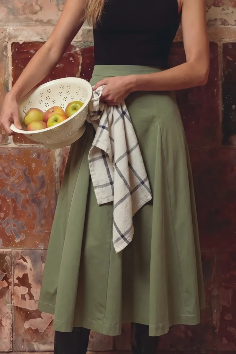 Falda midi tablones - Imagen 5