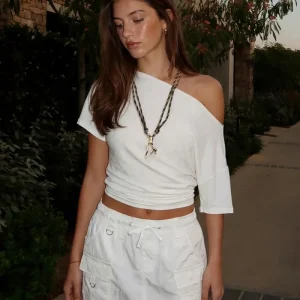 Falda mini cargo
