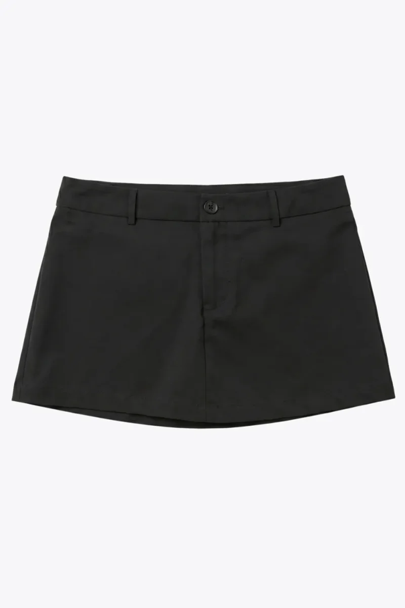 Falda pantalón corta tiro bajo - Imagen 7