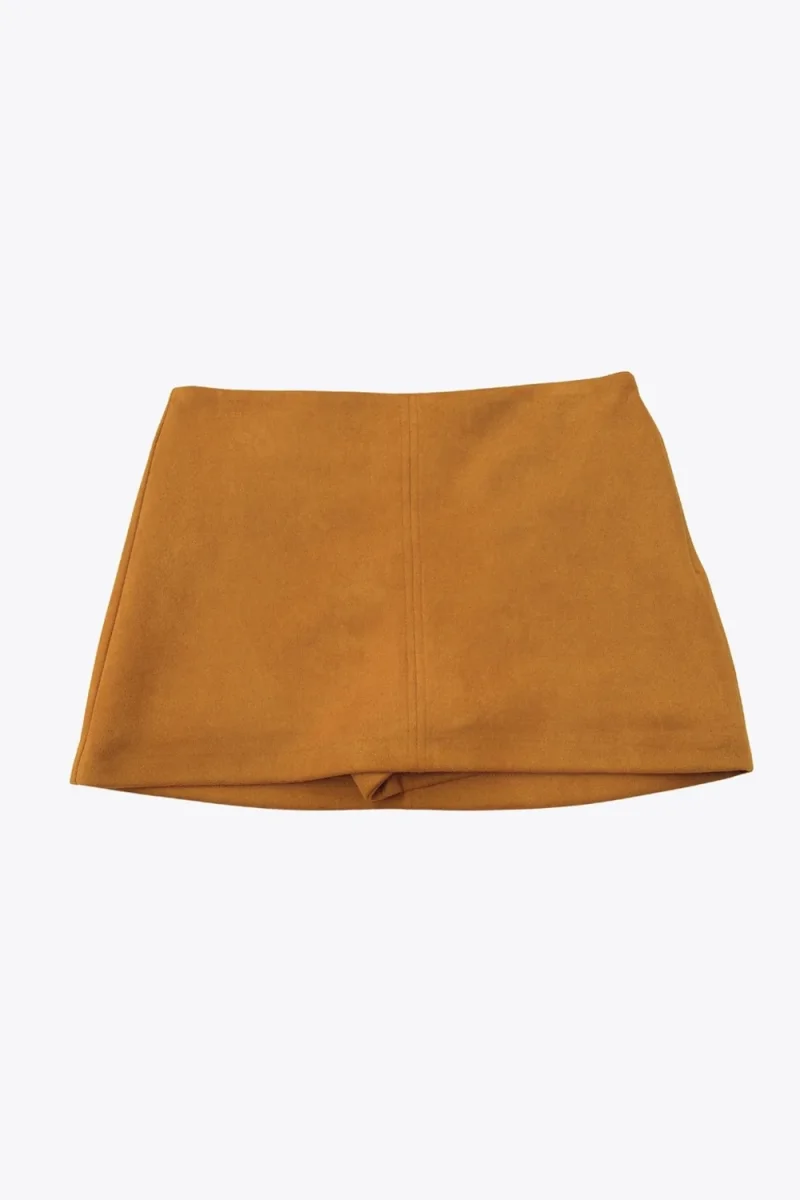 Falda pantalón suede - Imagen 5