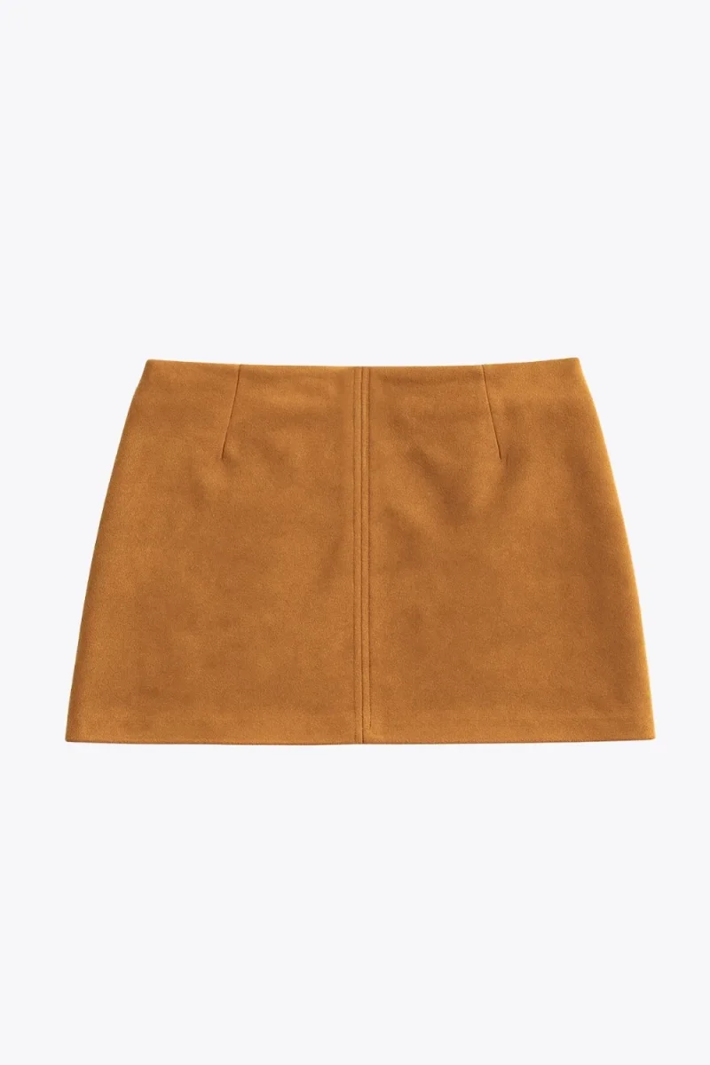 Falda pantalón suede - Imagen 6