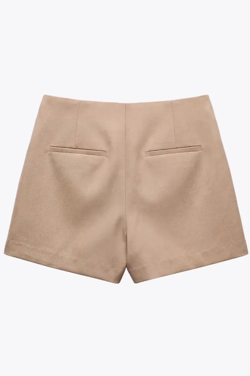 Falda short corto cruzado fit ajustado - Imagen 8