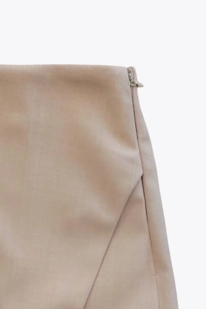 Falda short corto cruzado fit ajustado - Imagen 9