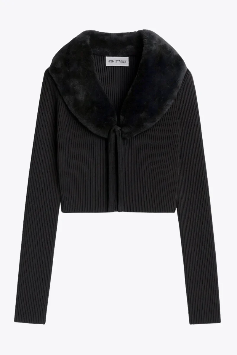 Jersey cuello efecto pelo - Imagen 5