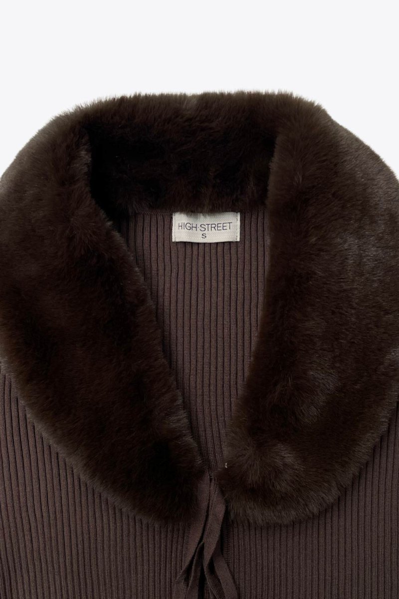 Jersey cuello efecto pelo - Imagen 8