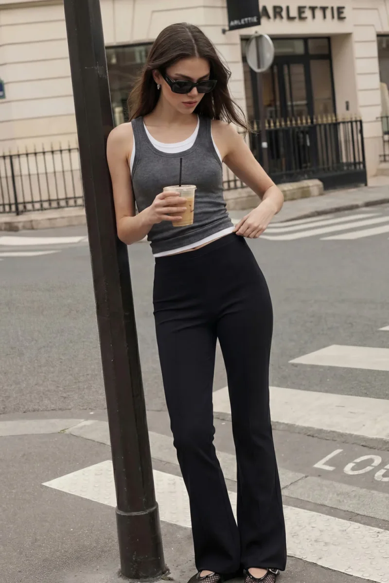 Legging flare costura - Imagen 5