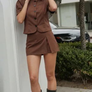 Mini falda pantalón