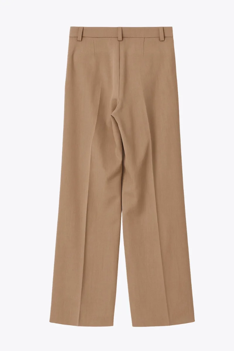 Pantalón ajustado de cintura alta con raya fit recto - Imagen 5