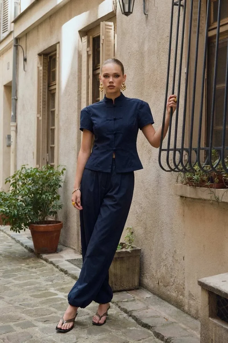 Pantalón Babe fit barrel - Imagen 2