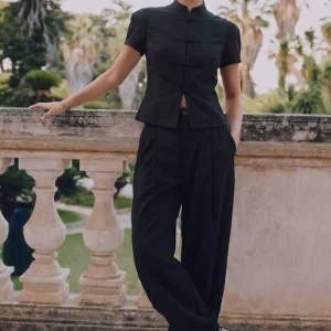 Pantalón Babe fit barrel