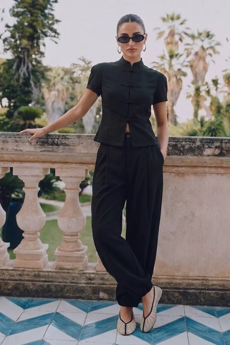 Pantalón Babe fit barrel - Imagen 2