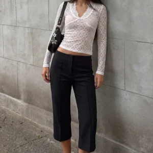 Pantalón capri ajustado